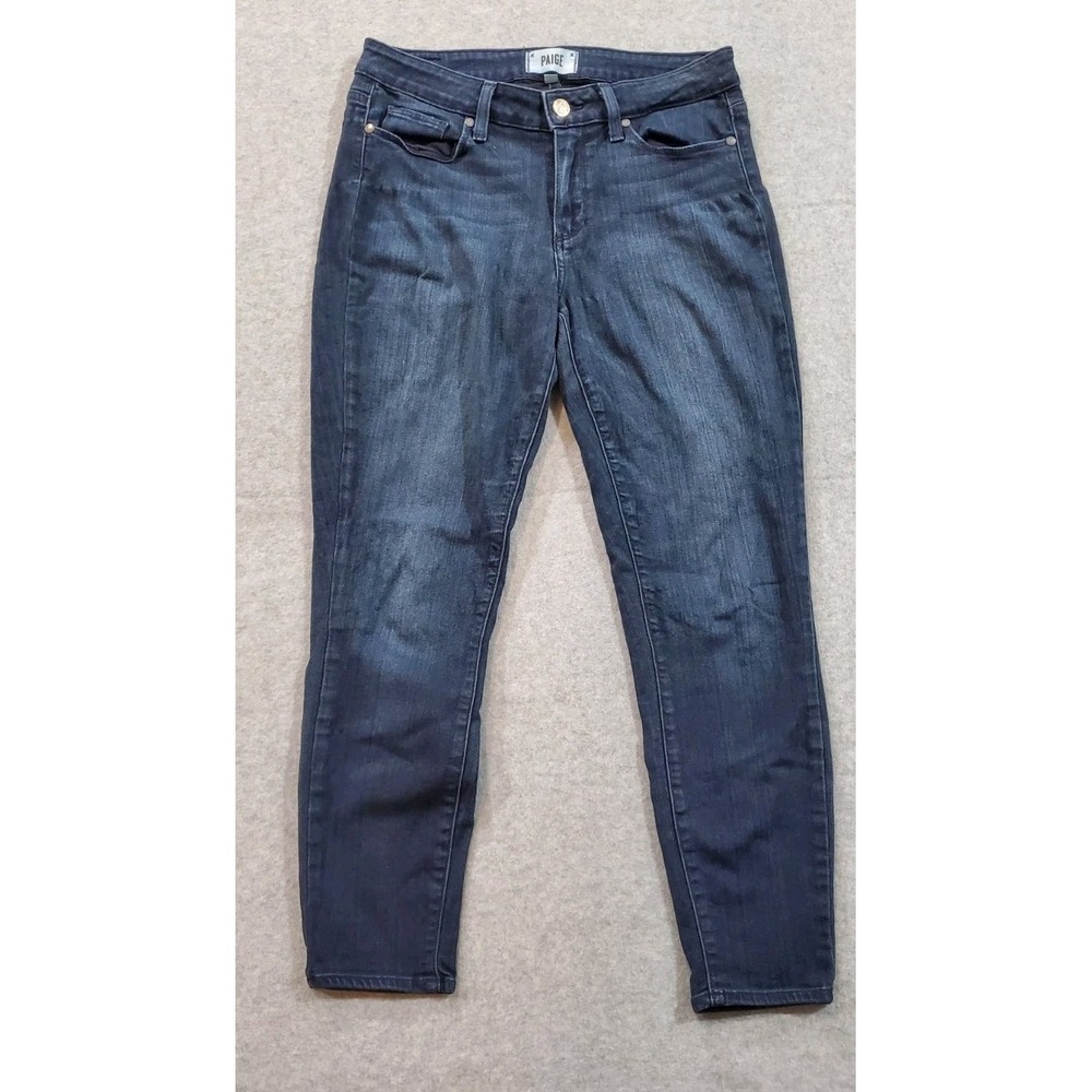 Paige Jeans Women's Verdugo‎ Crop Midlake  Size 30